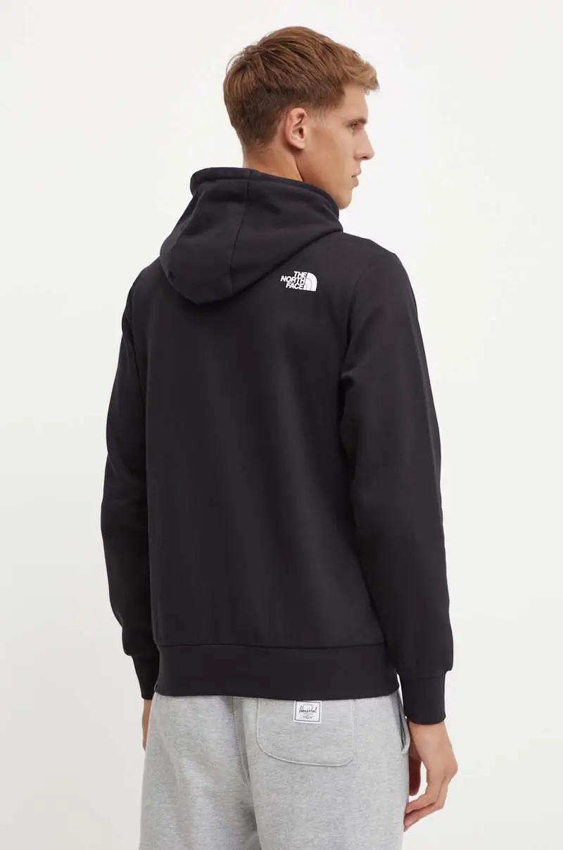 felpa Easy Hoodie uomo colore nero con cappuccio NF0A89FFJK31 miniatura 3