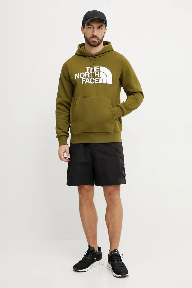 felpa Easy uomo colore verde con cappuccio NF0A89FFPIB1 miniatura 2