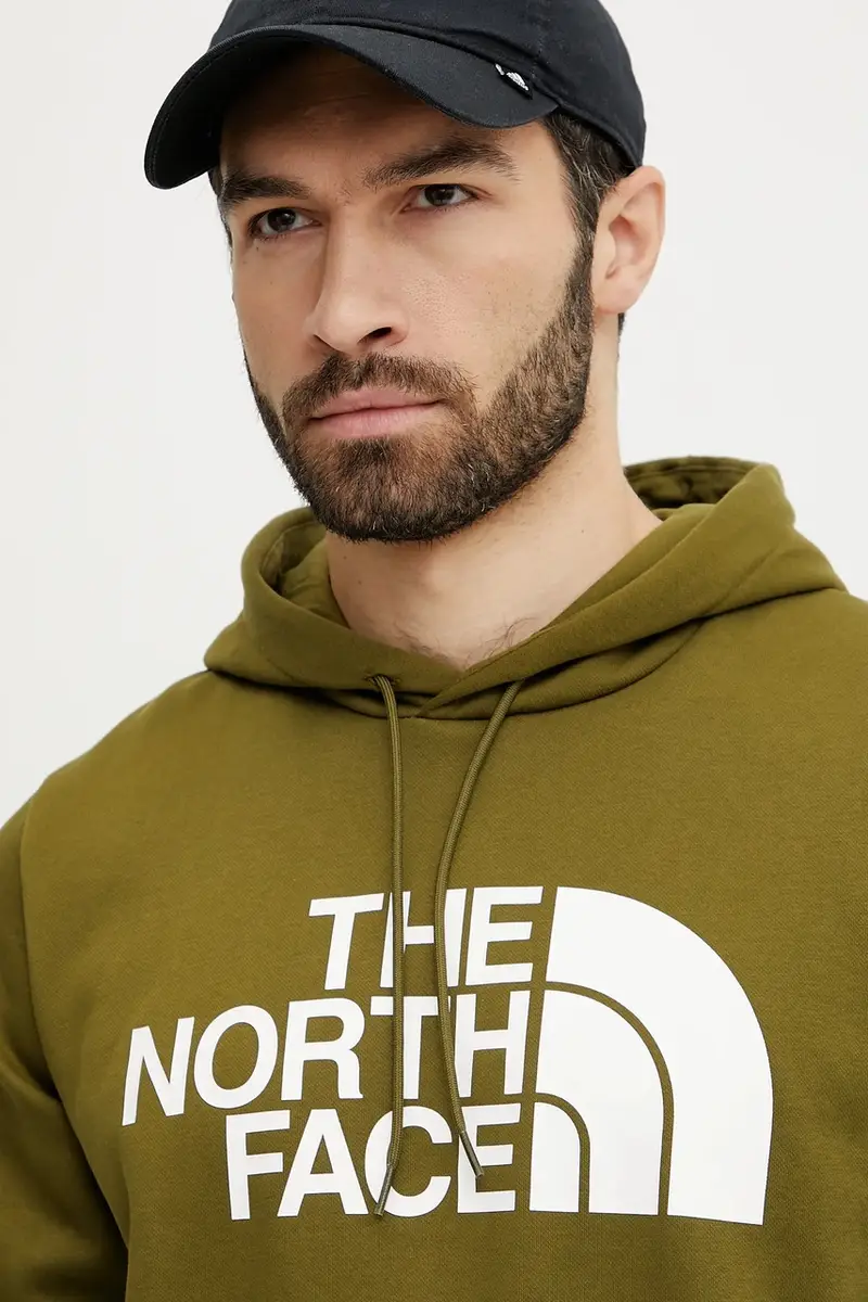 felpa Easy uomo colore verde con cappuccio NF0A89FFPIB1 miniatura 4