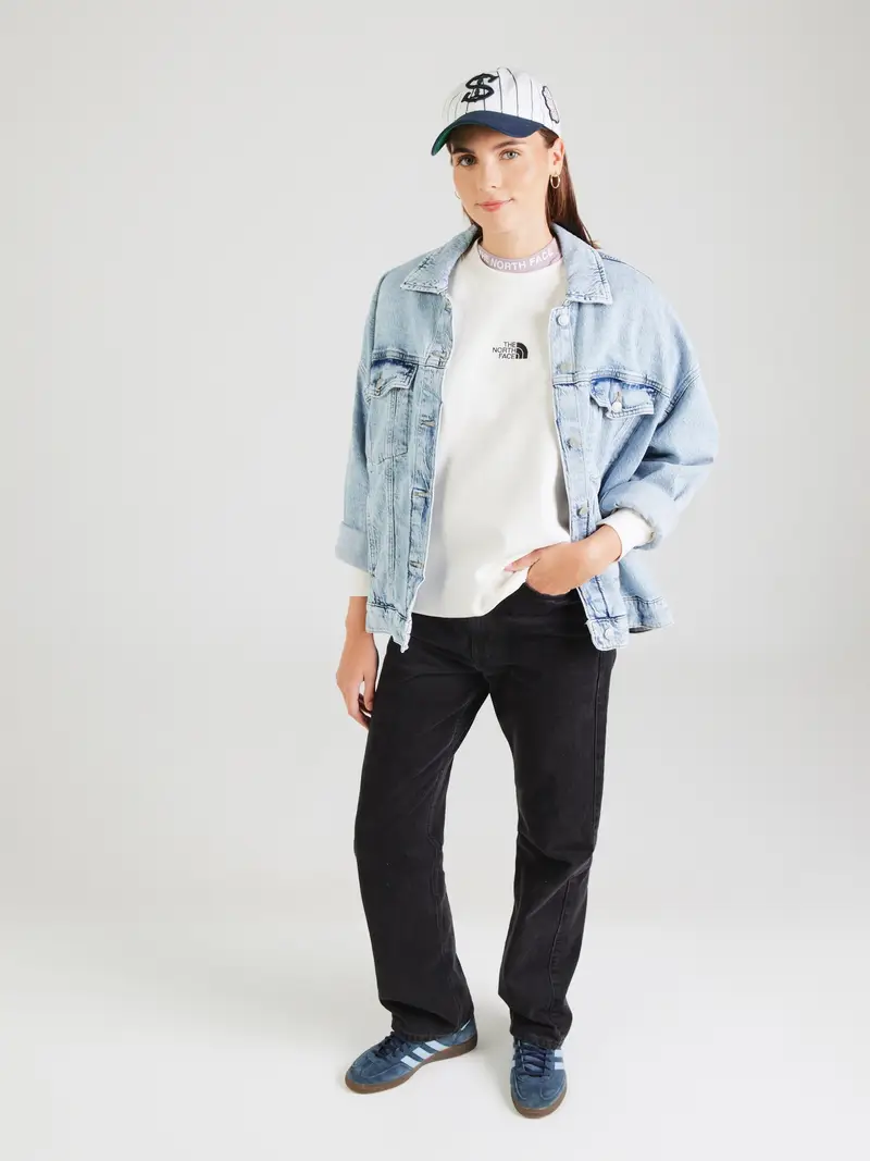 THE NORTH FACE Felpa 'ESSENTIAL' nero / bianco miniatura 2