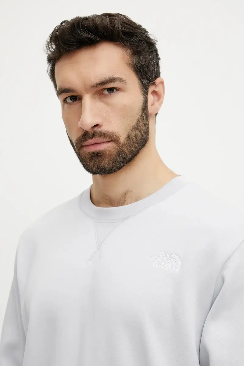 felpa Essential uomo colore blu NF0A89ET0TI1 miniatura 4