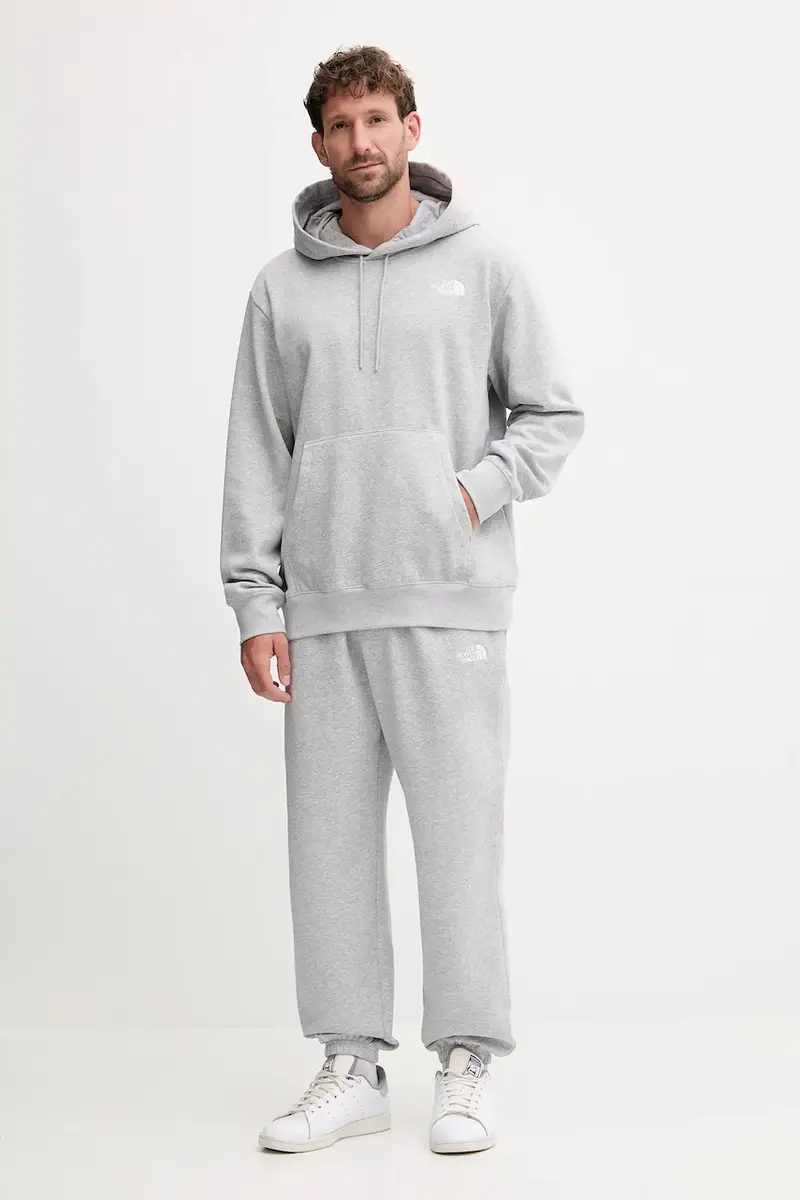 felpa Essential uomo colore grigio con cappuccio NF0A89ESDYX1 miniatura 2