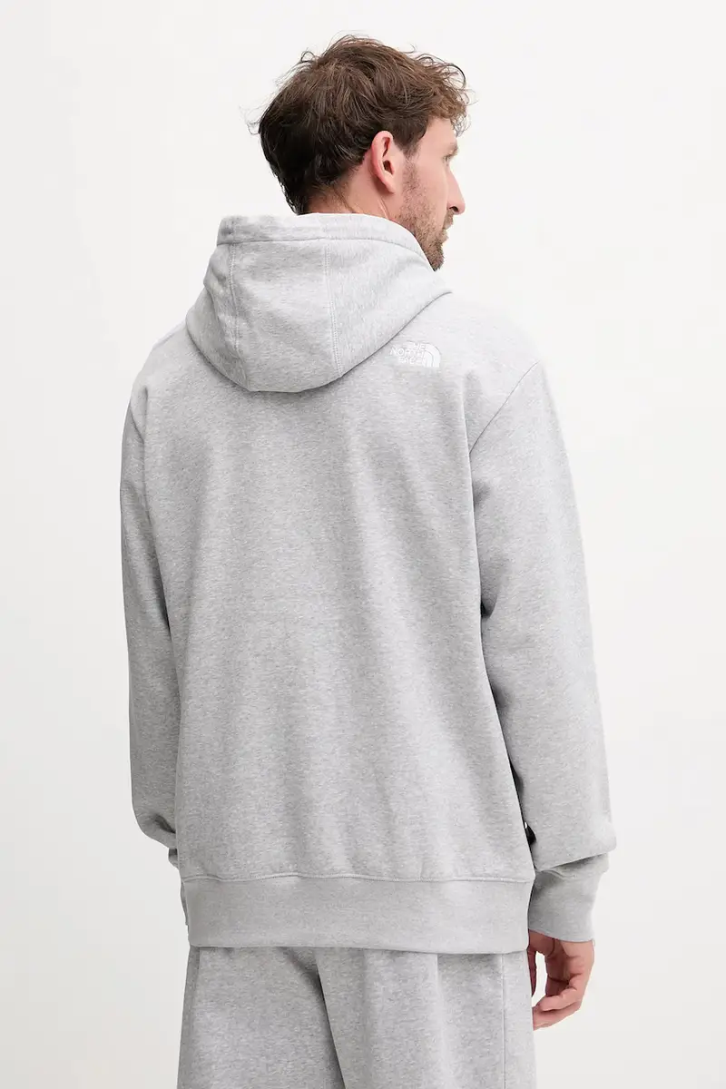 felpa Essential uomo colore grigio con cappuccio NF0A89ESDYX1 miniatura 3