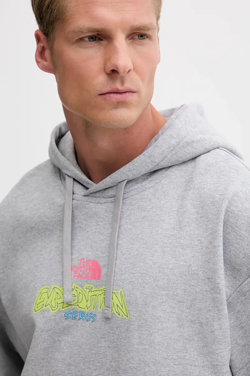 felpa Expedition Celebration uomo colore grigio con cappuccio NF0A8E3FDYX1 miniatura 4