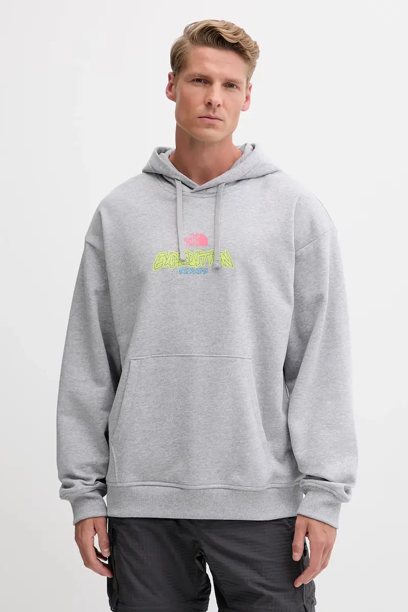 felpa Expedition Celebration uomo colore grigio con cappuccio NF0A8E3FDYX1