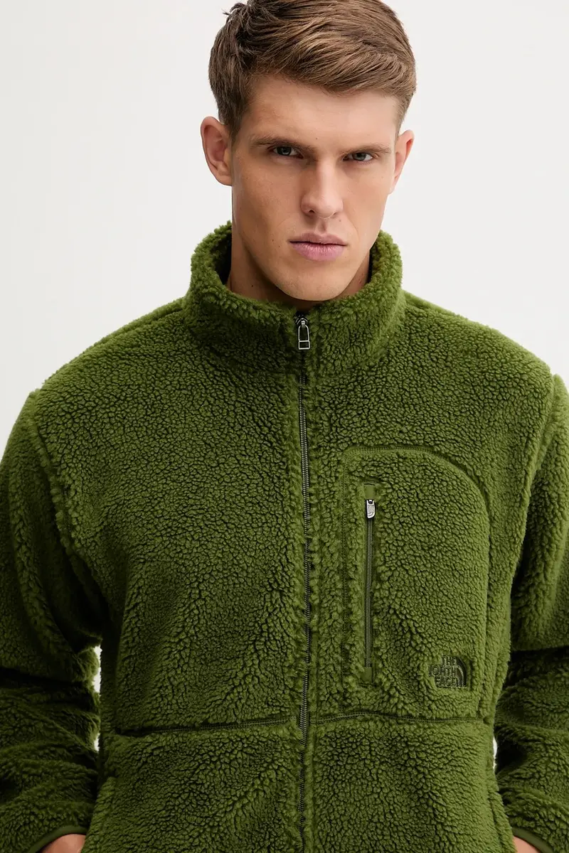 felpa Extreme Pile 2 Fz Jacket uomo NF0A88Y5BRI1 Verde miniatura 4