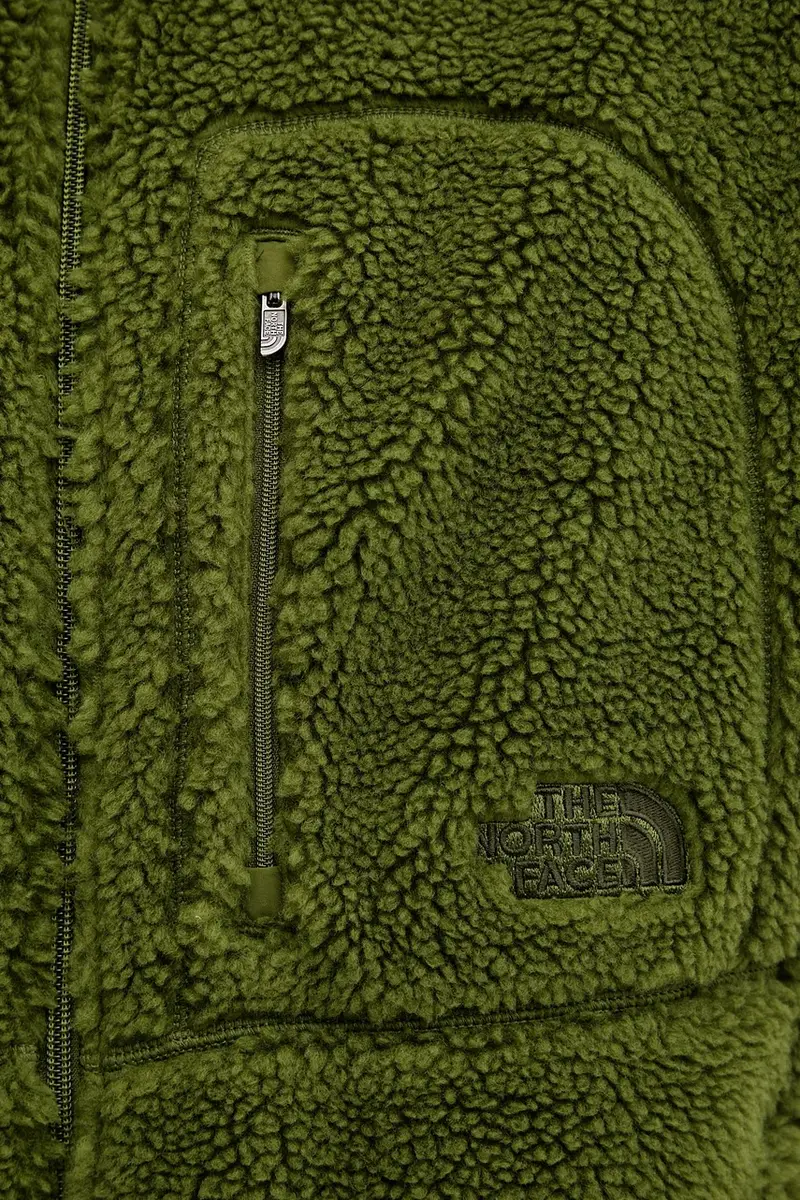 felpa Extreme Pile 2 Fz Jacket uomo NF0A88Y5BRI1 Verde miniatura 5