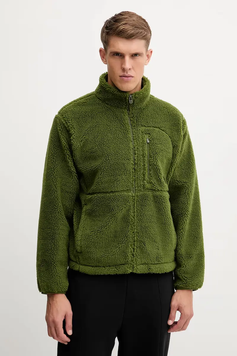 felpa Extreme Pile 2 Fz Jacket uomo NF0A88Y5BRI1 Verde