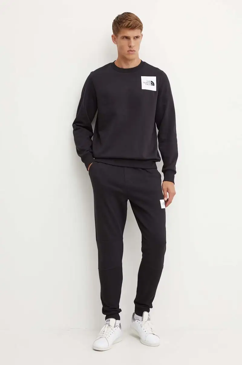 felpa Fine Crew uomo colore nero NF0A89EVJK31 miniatura 2