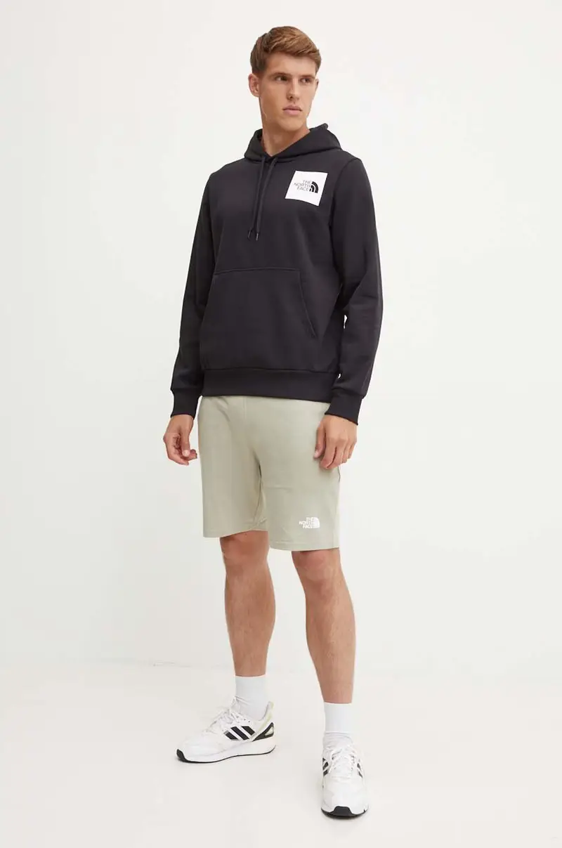 felpa Fine Hoodie uomo colore nero con cappuccio NF0A89EUJK31 miniatura 2