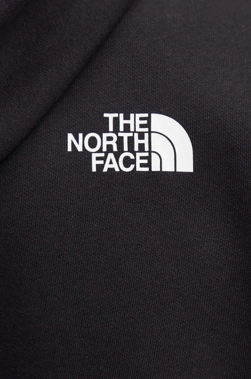 felpa Fine Hoodie uomo colore nero con cappuccio NF0A89EUJK31 miniatura 5