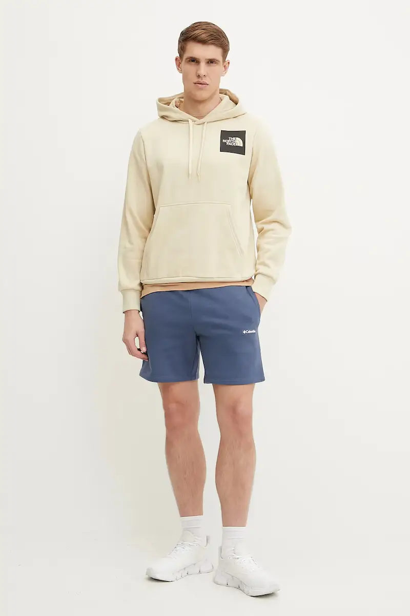 felpa Fine uomo colore beige con cappuccio NF0A89EU3X41 miniatura 2