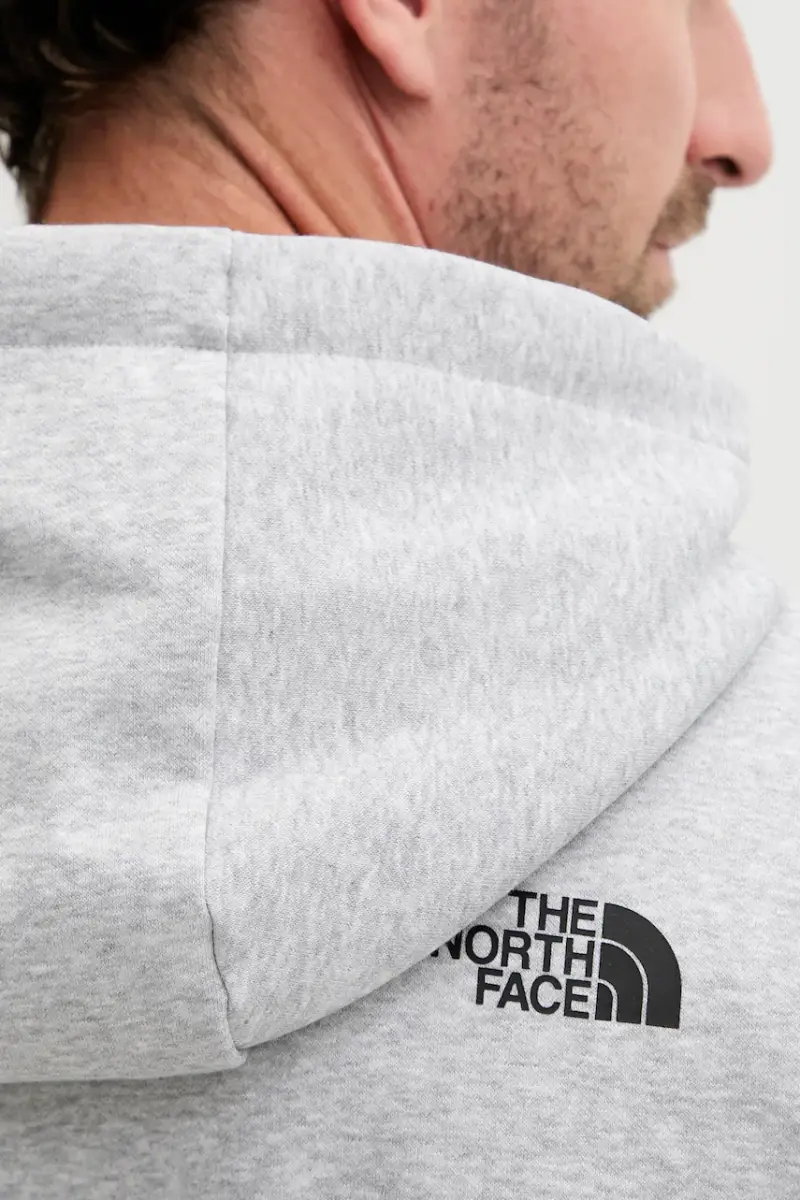 felpa Fine uomo colore grigio con cappuccio NF0A89EUDYX1 miniatura 5