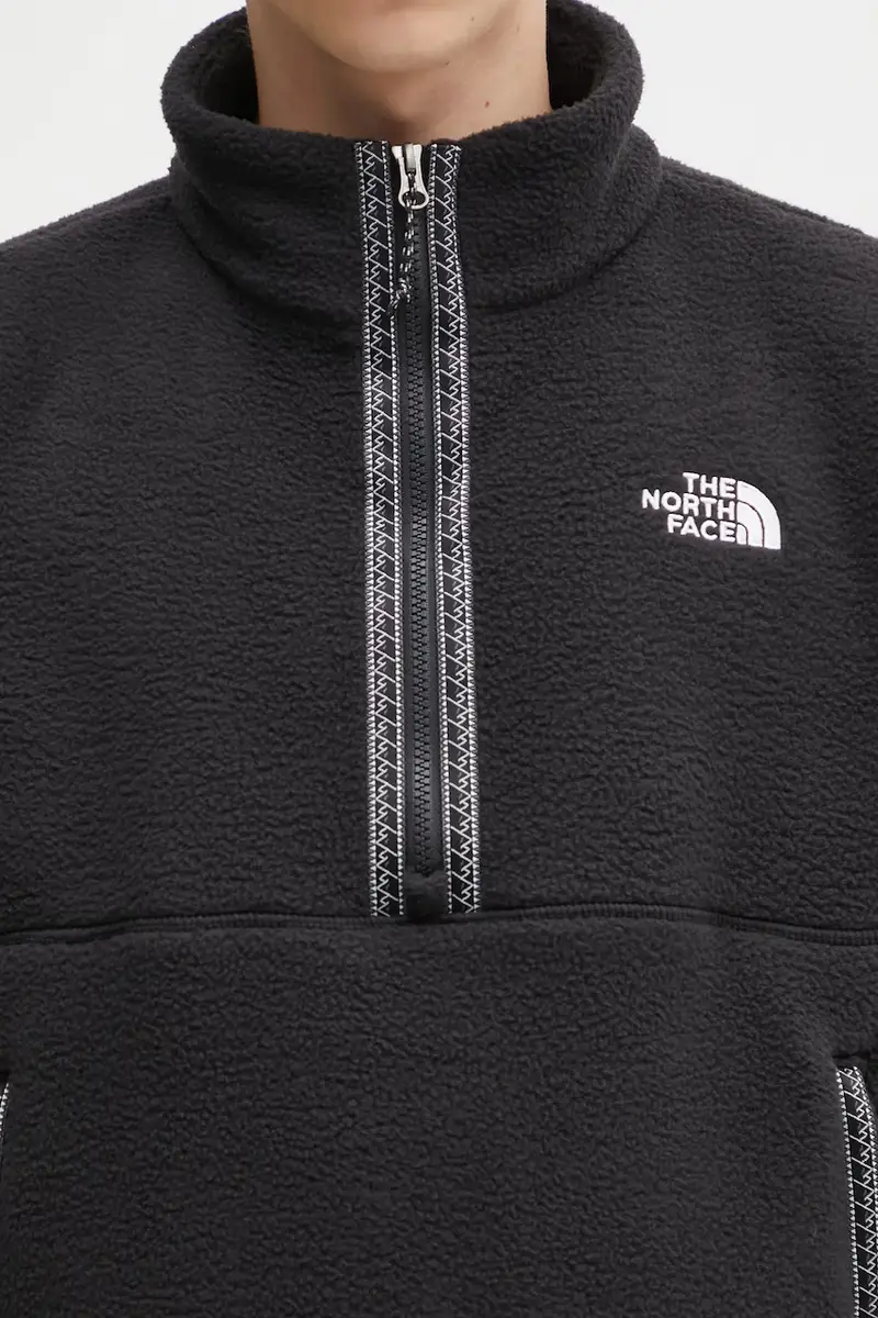 felpa Fleeski 1/4 zip uomo colore nero NF0A88XRKX71 miniatura 4