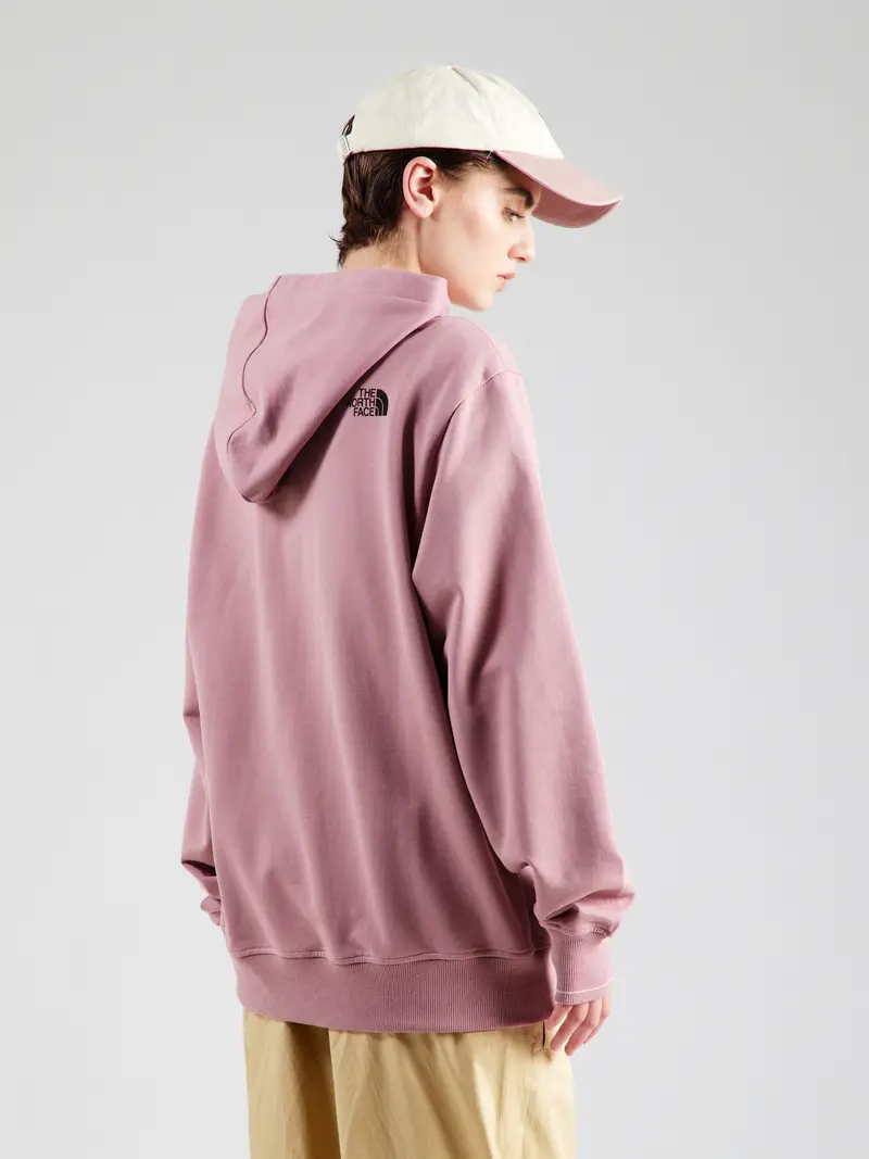 THE NORTH FACE Felpa 'FLOWER DOME' giallo chiaro / rosa / nero / bianco miniatura 2