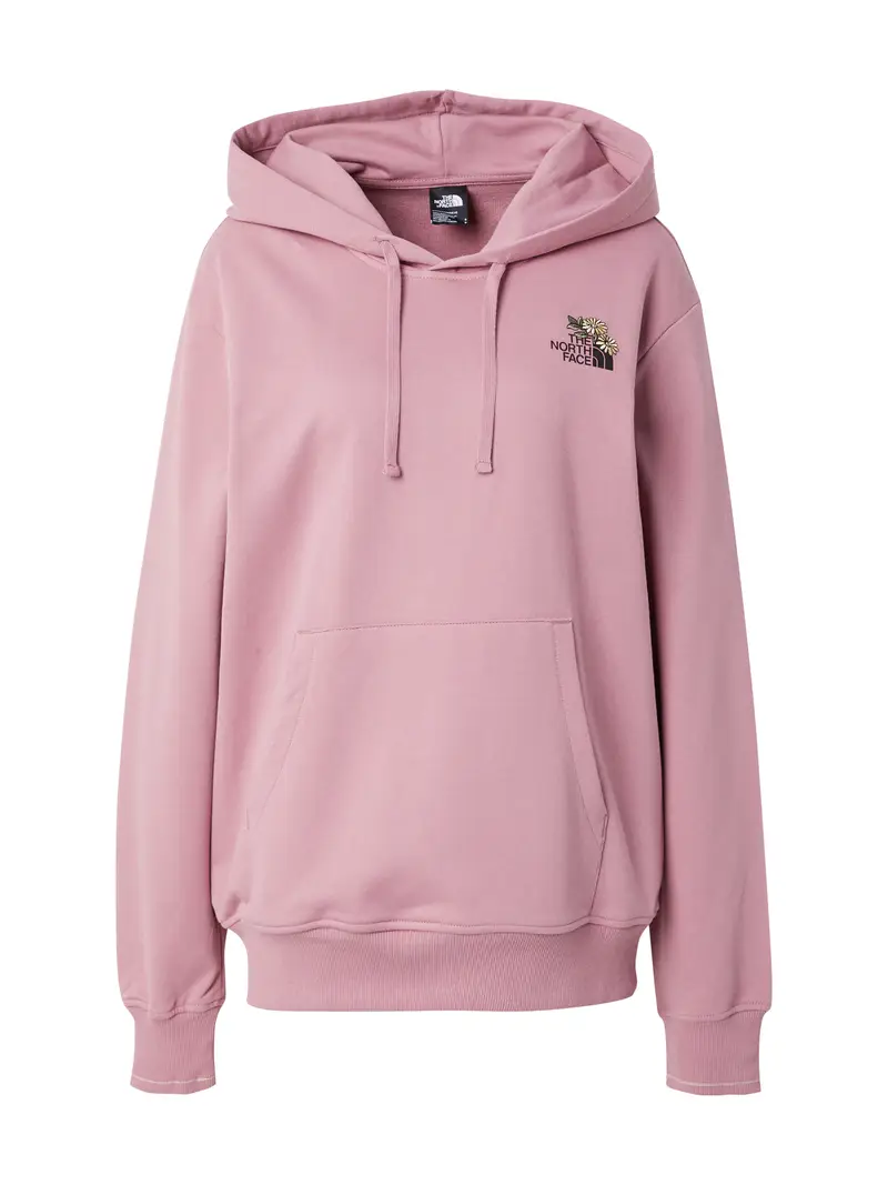 Felpa FLOWER DOME giallo chiaro / rosa / nero / bianco