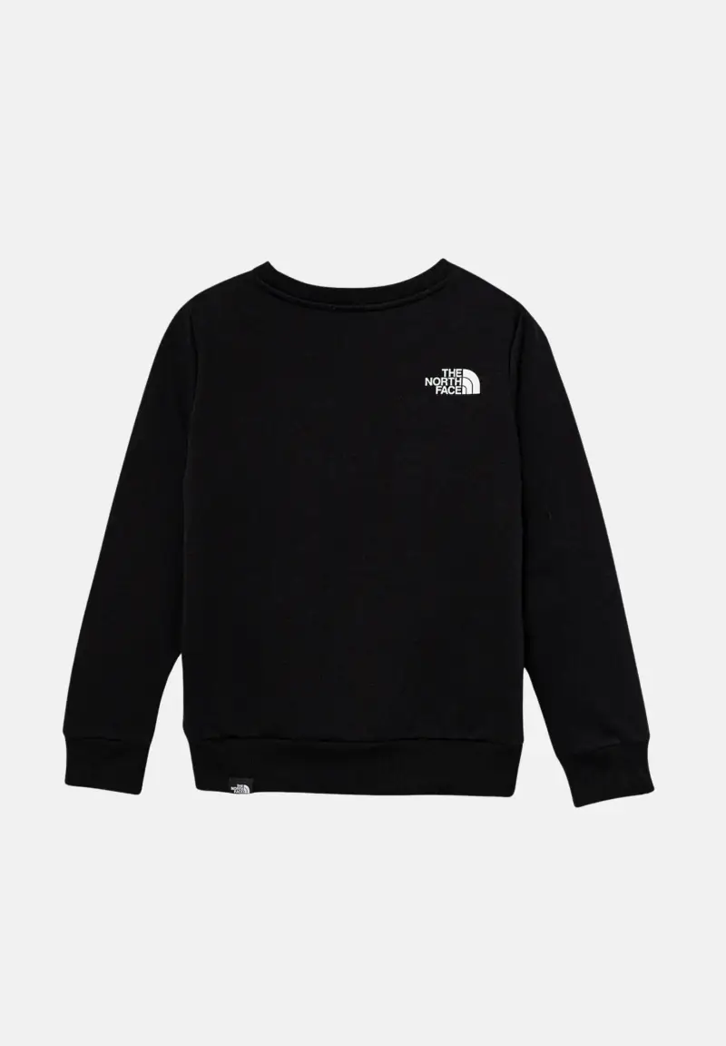 Felpa girocollo Simple Dome nera per bambino e bambina miniatura 2