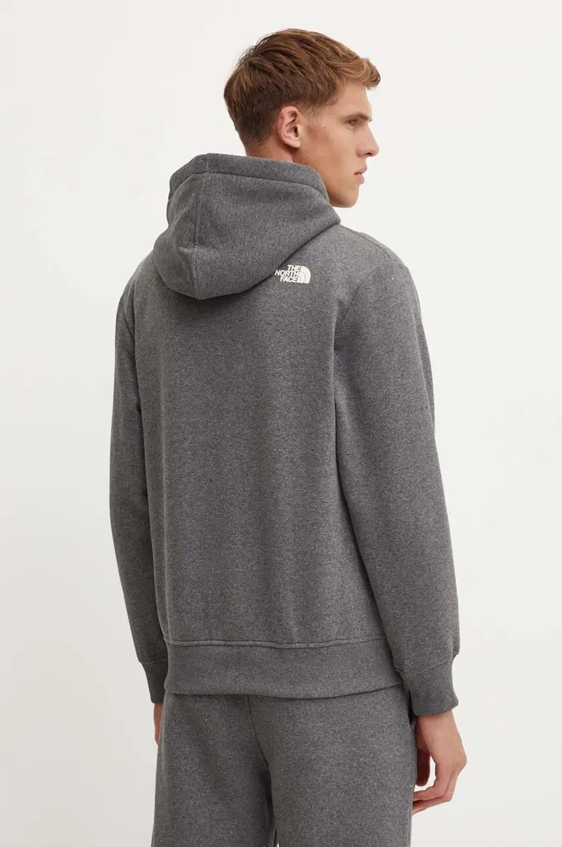 felpa Hoodie Varsity Graphic uomo colore grigio con cappuccio NF0A89DJDYY1 miniatura 3