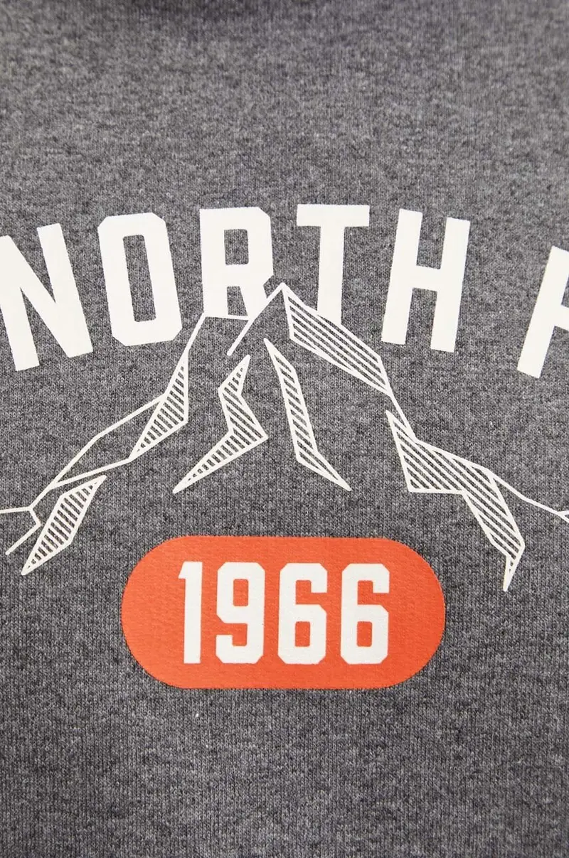 felpa Hoodie Varsity Graphic uomo colore grigio con cappuccio NF0A89DJDYY1 miniatura 5