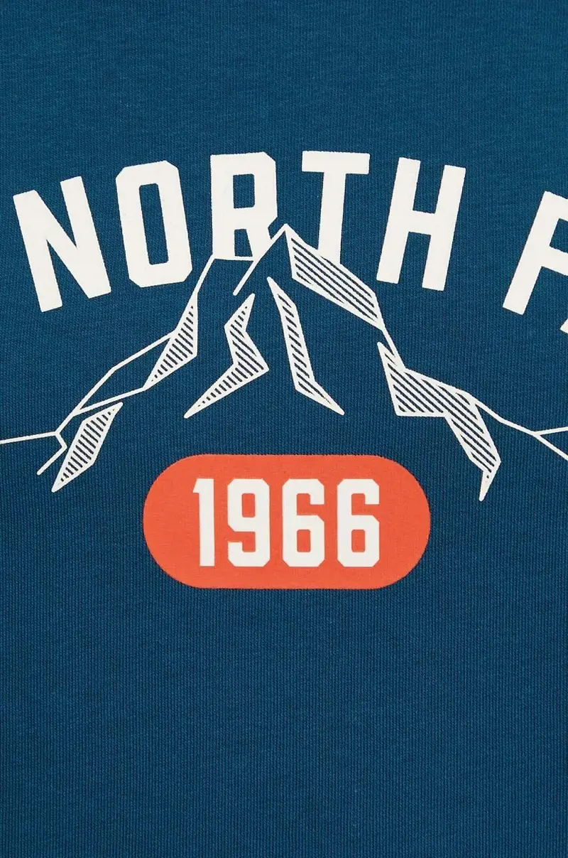 felpa Hoodie Varsity Graphic uomo colore turchese con cappuccio NF0A89DJ1NO1 miniatura 5