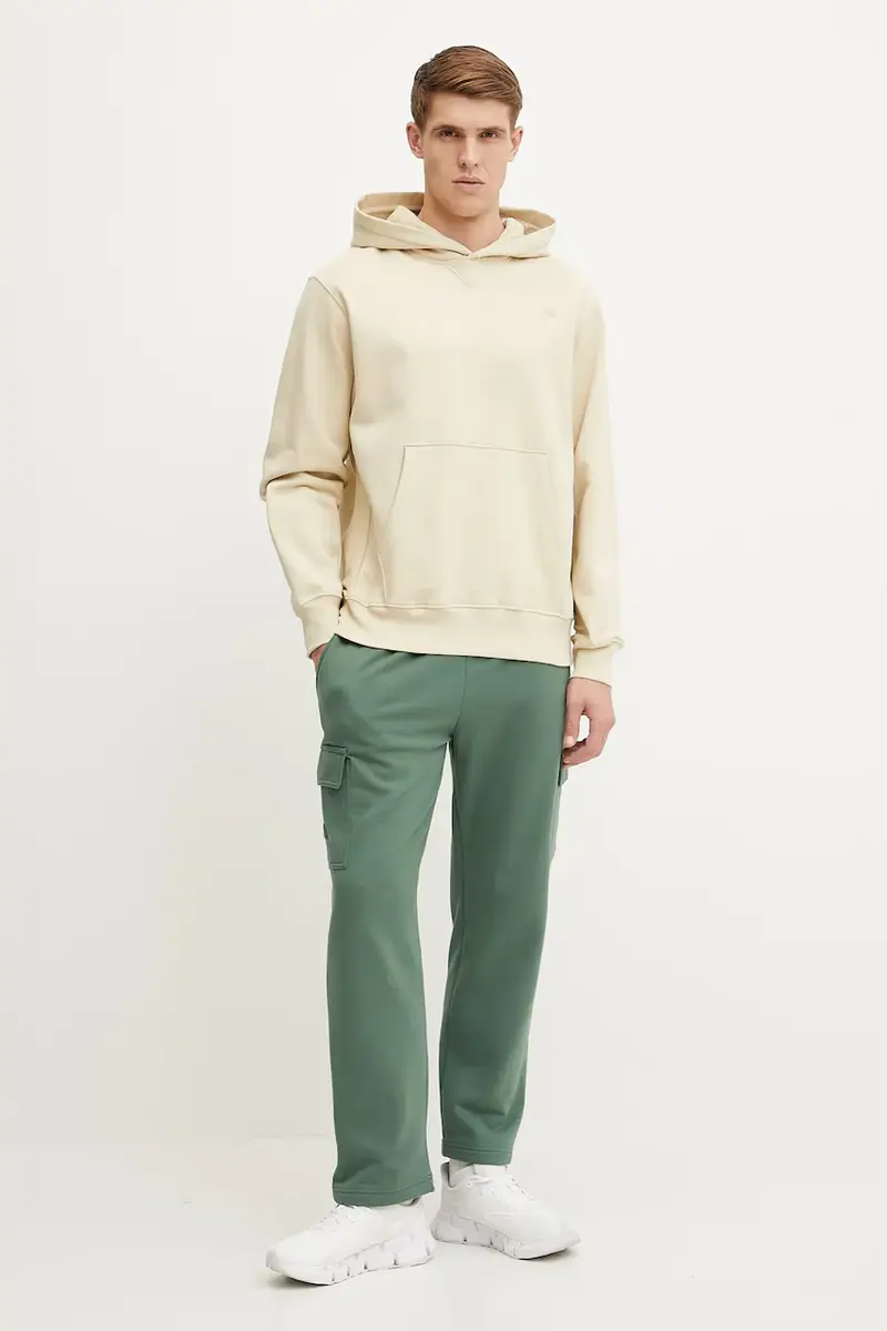 felpa in cotone Dome Relaxed uomo colore beige con cappuccio NF0A8C433X41 miniatura 2