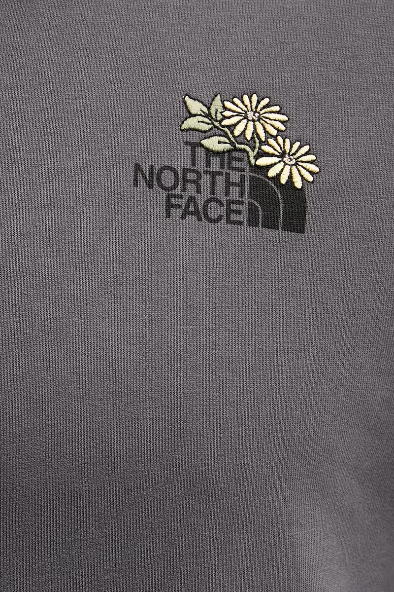 felpa in cotone Flowe Dome uomo colore grigio con cappuccio NF0A8EGZRHI1 miniatura 5