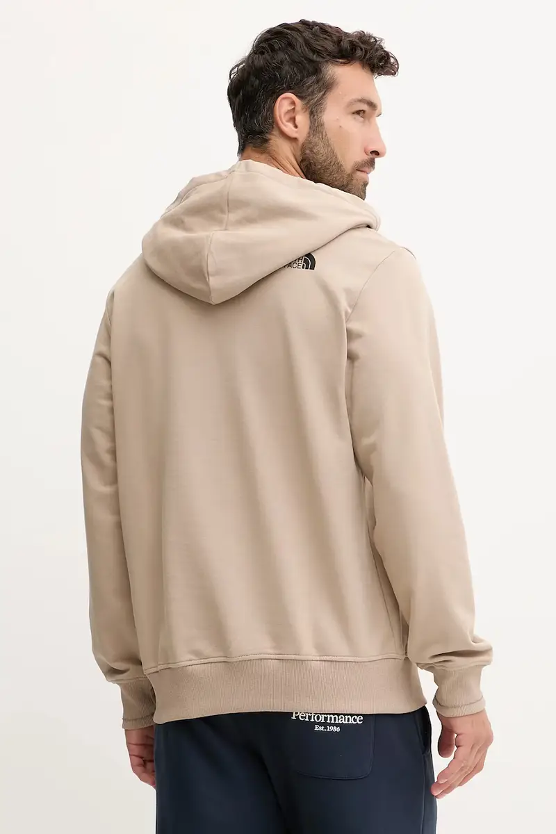 felpa in cotone Flowe Dome uomo colore marrone con cappuccio NF0A8EGZBOX1 miniatura 3