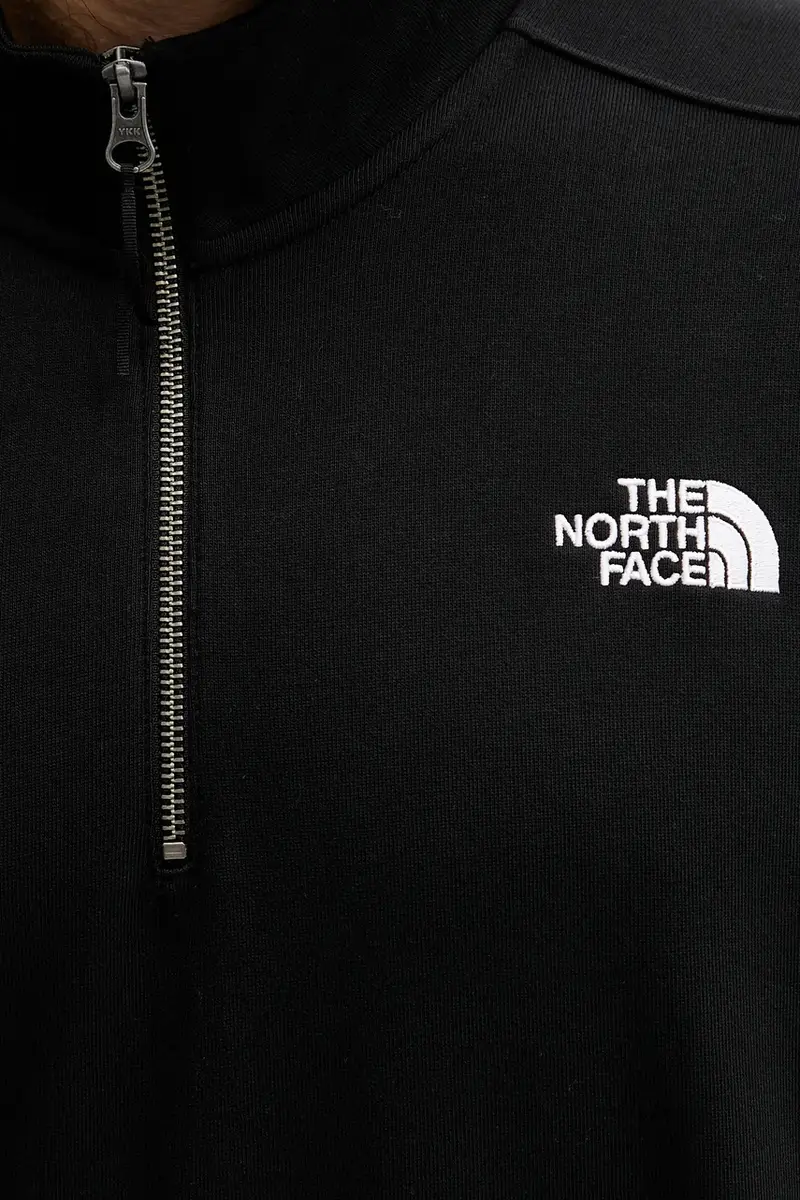 felpa in cotone uomo colore nero con applicazione NF0A8F24JK31 miniatura 5