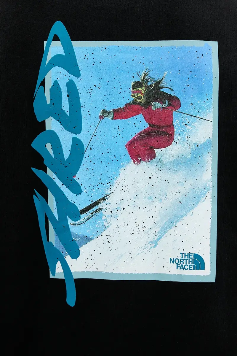 felpa in cotone uomo colore nero NF0A8EU5JK31 miniatura 5