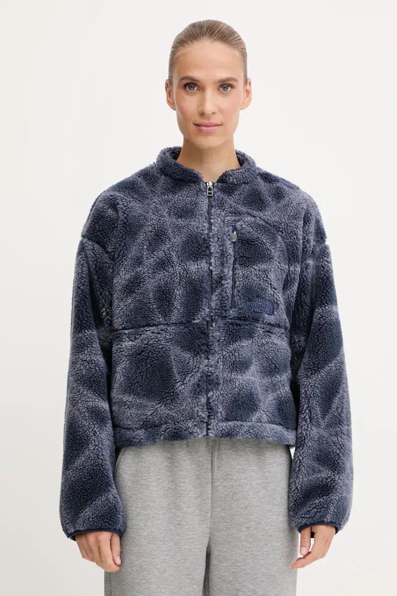 felpa in pile Extreme Pile donna colore blu navy NF0A8D5XD3O1