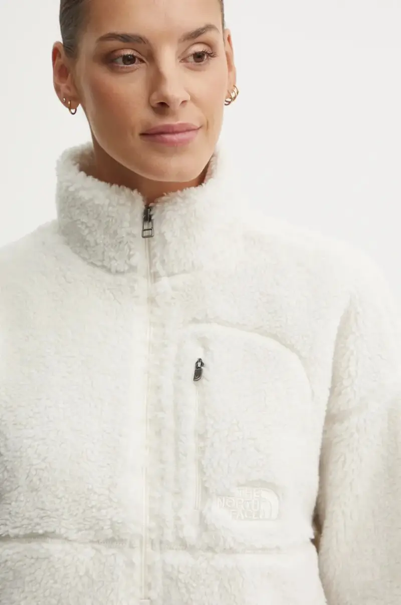 felpa in pile TNF Extreme Pile colore beige NF0A88ZCQLI1 miniatura 4