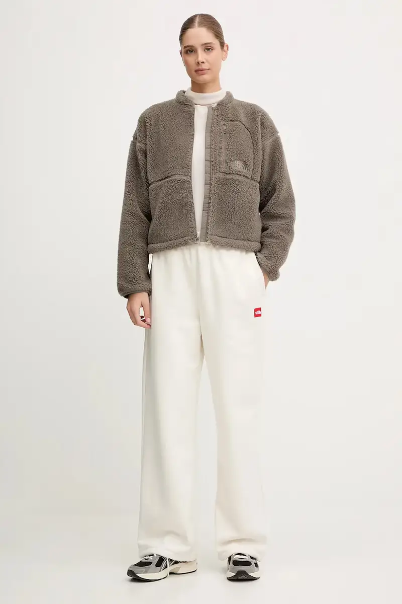 felpa in pile TNF Extreme Pile donna colore marrone NF0A88ZBBOW1 miniatura 2