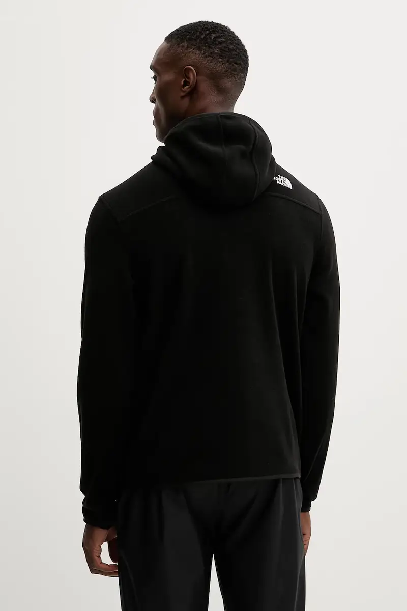 felpa in pile uomo colore nero con cappuccio NF0A8D0SJK31 miniatura 3