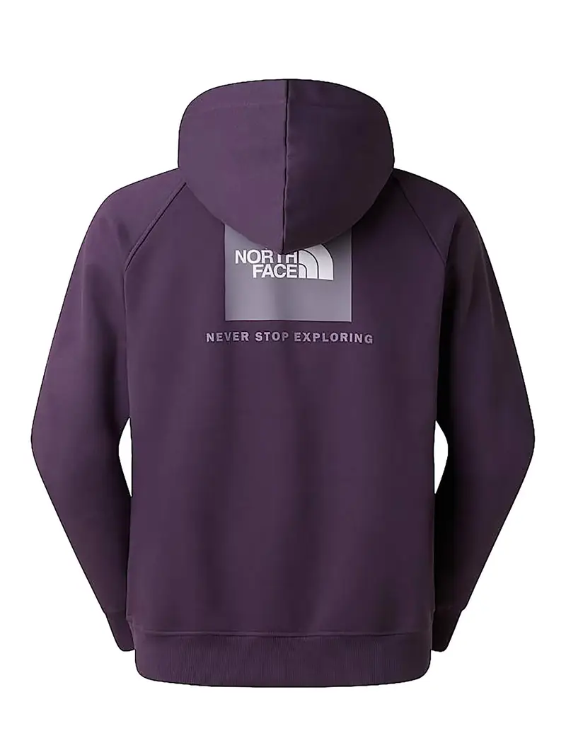 Felpa NSE Box lilla scuro miniatura 2