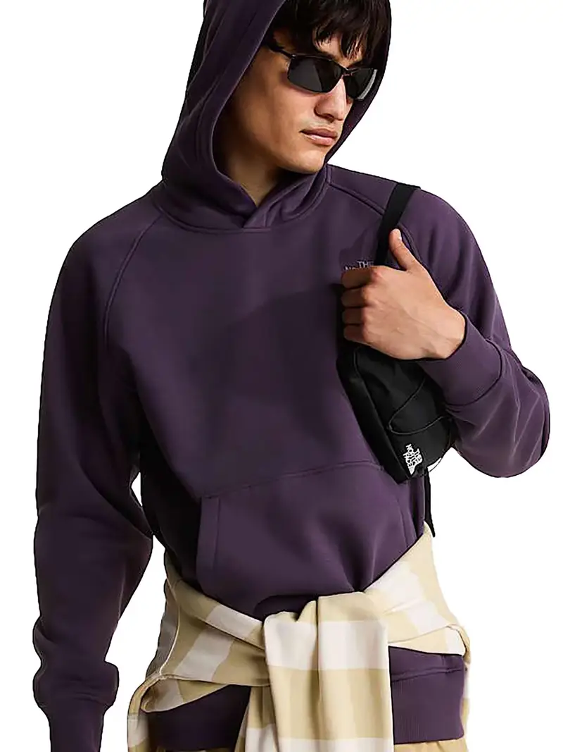 Felpa NSE Box lilla scuro miniatura 3