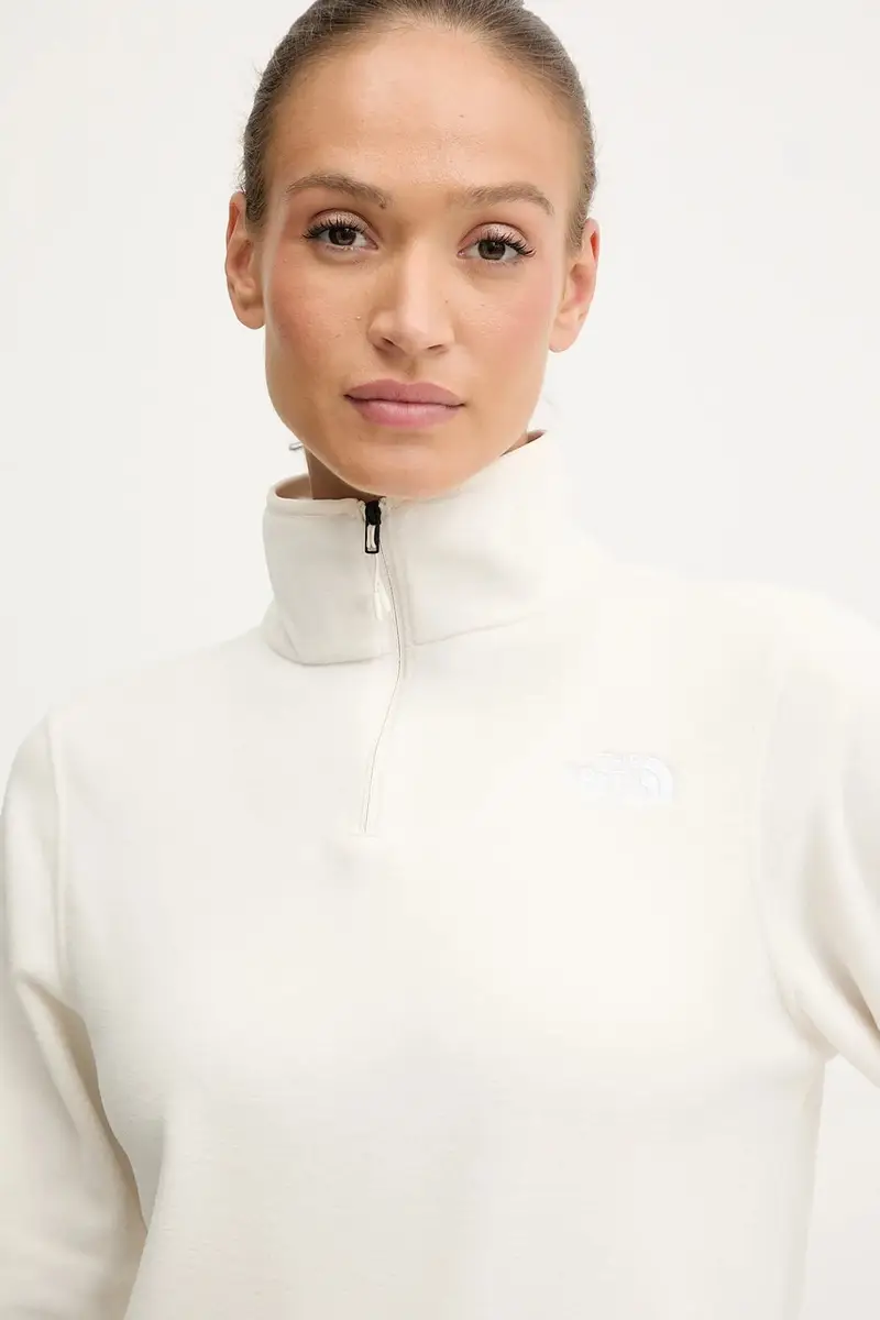 felpa outdoor colore beige NF0A8D2JQLI1 miniatura 4