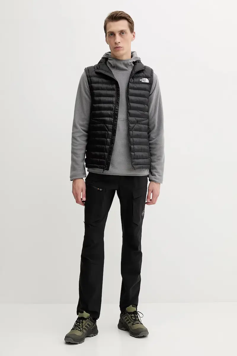 felpa outdoor colore grigio con cappuccio NF0A8D0SCQI1 miniatura 2