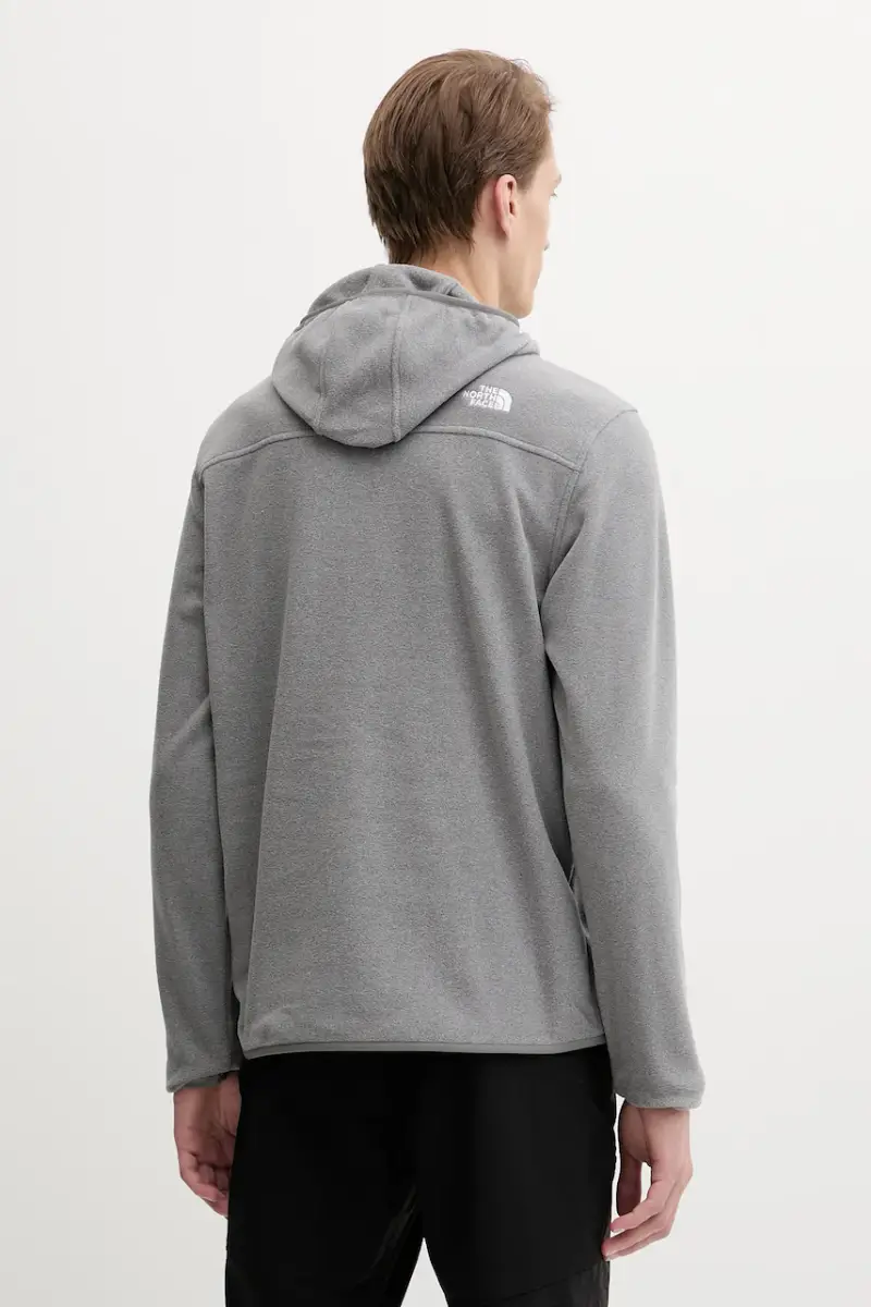 felpa outdoor colore grigio con cappuccio NF0A8D0SCQI1 miniatura 3