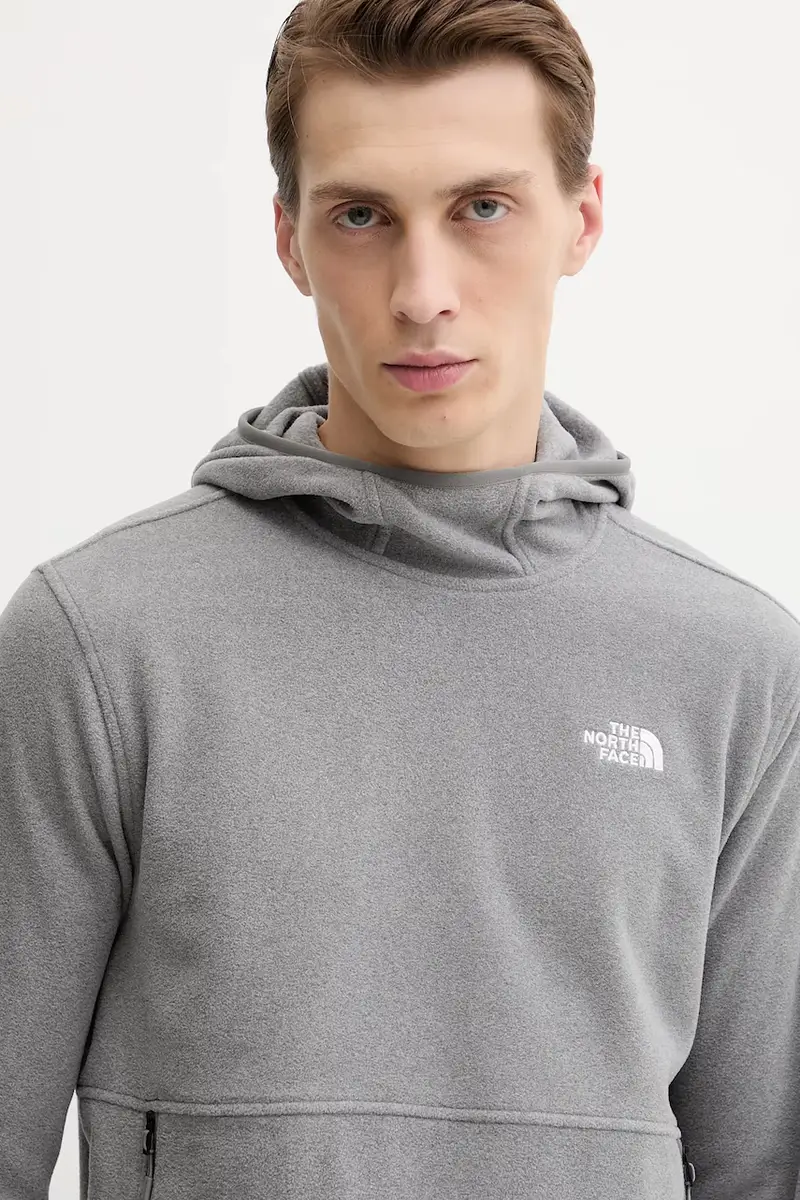 felpa outdoor colore grigio con cappuccio NF0A8D0SCQI1 miniatura 4