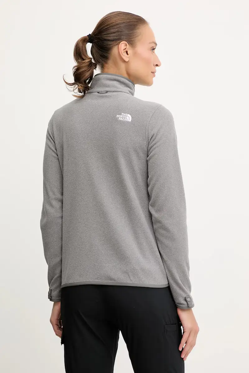 felpa outdoor donna colore grigio NF0A8D2FCQI1 miniatura 3