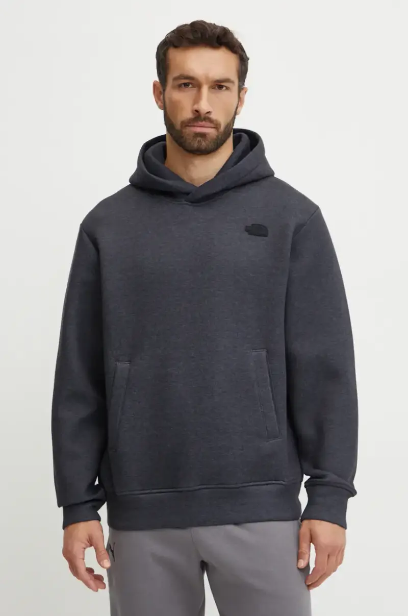felpa Pull-on Hoodie uomo colore nero con cappuccio NF0A8AMBKS71
