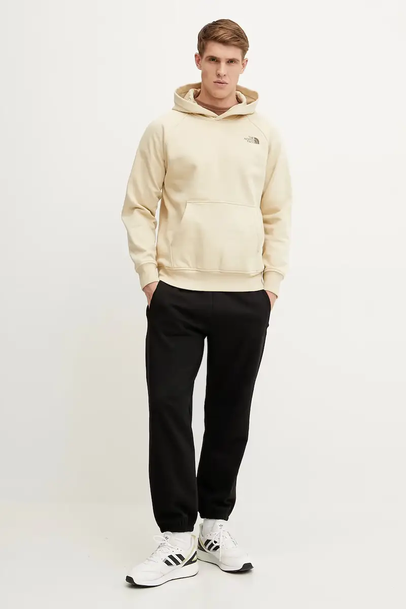 felpa Raglan Redbox uomo colore beige con cappuccio NF0A89F9B2O1 miniatura 2