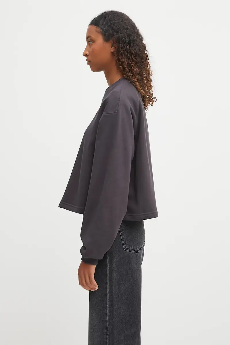 felpa Redbox donna colore grigio con applicazione NF0A8EFY0SA1 miniatura 2