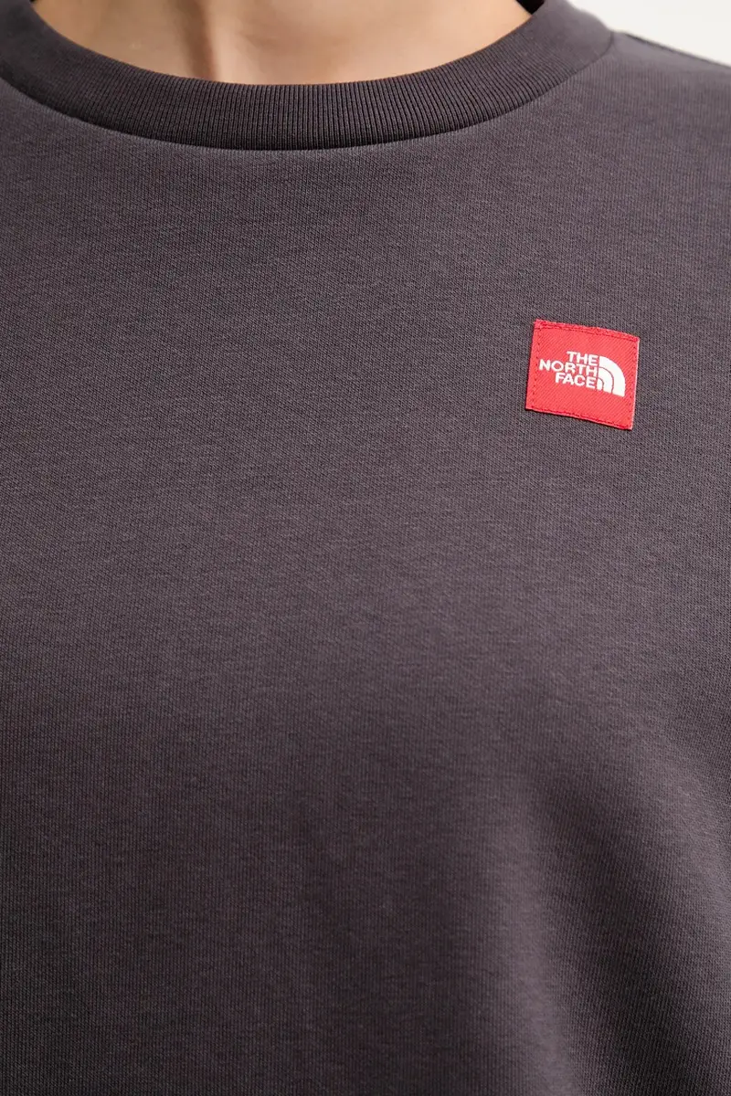 felpa Redbox donna colore grigio con applicazione NF0A8EFY0SA1 miniatura 5