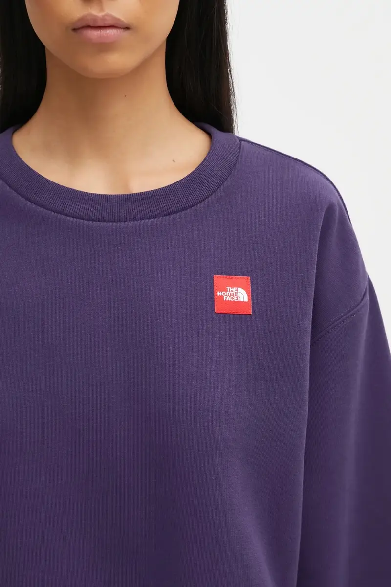 felpa Redbox donna colore violetto NF0A8EFY1JI1 miniatura 4