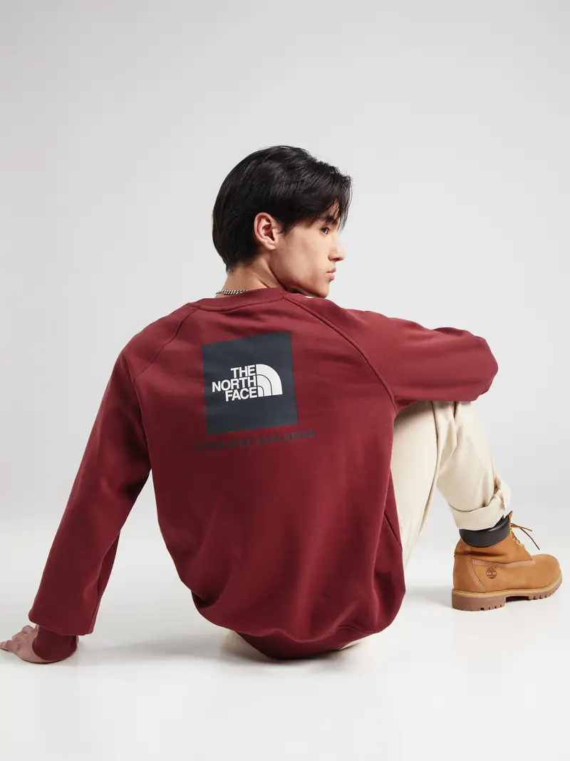 Felpa REDBOX rosso fuoco / nero / bianco miniatura 2