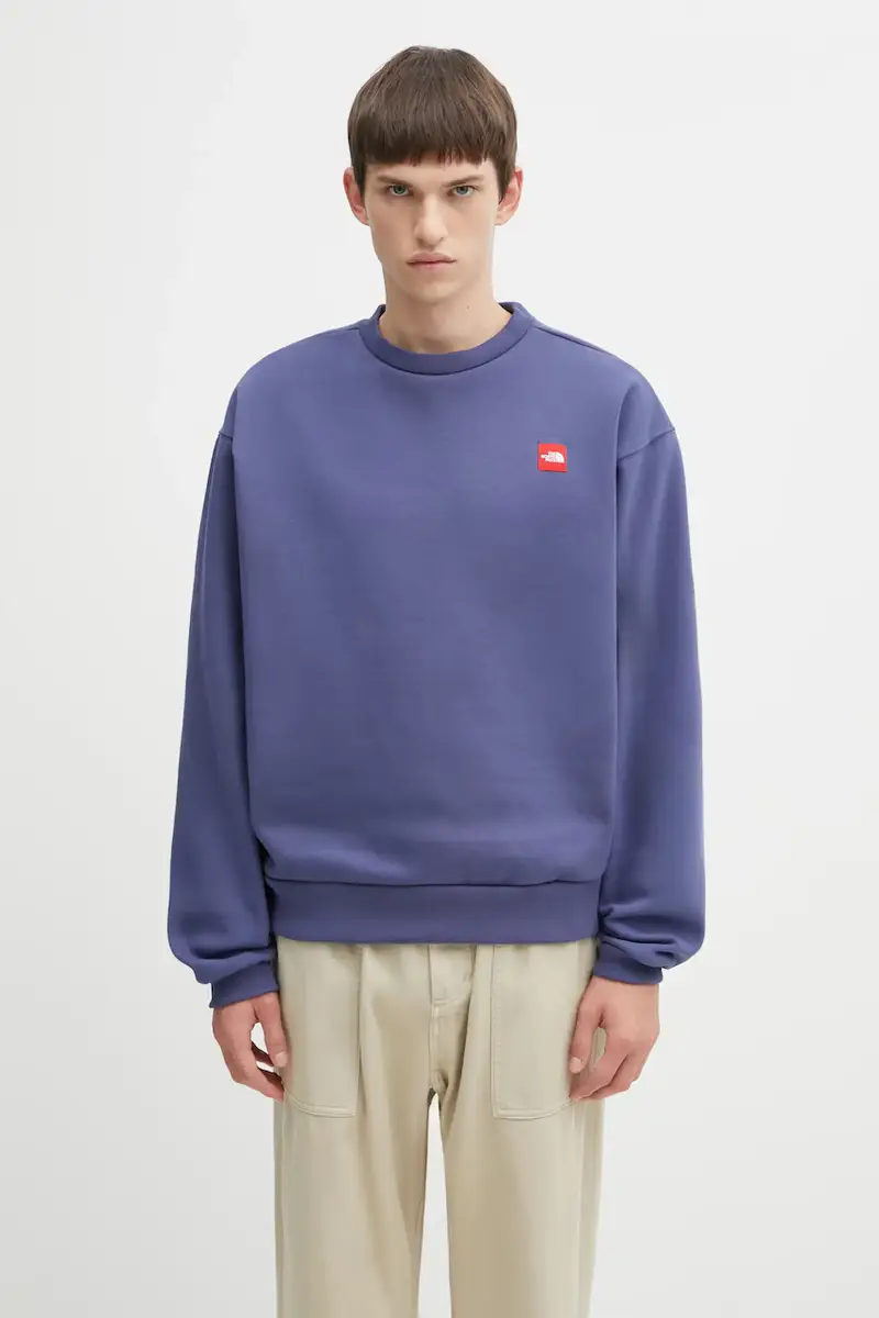 felpa Redbox uomo colore blu NF0A8EG1BOT1