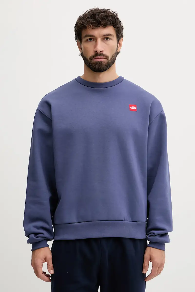 felpa Redbox uomo colore blu NF0A8EG1BOT1