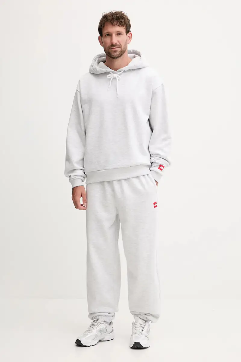 felpa Redbox uomo colore grigio con cappuccio NF0A8EFZE041 miniatura 2