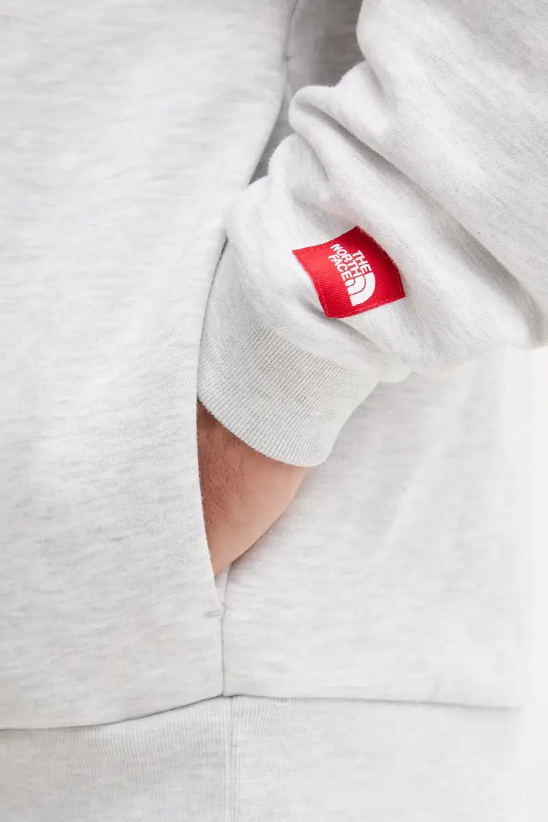 felpa Redbox uomo colore grigio con cappuccio NF0A8EFZE041 miniatura 5